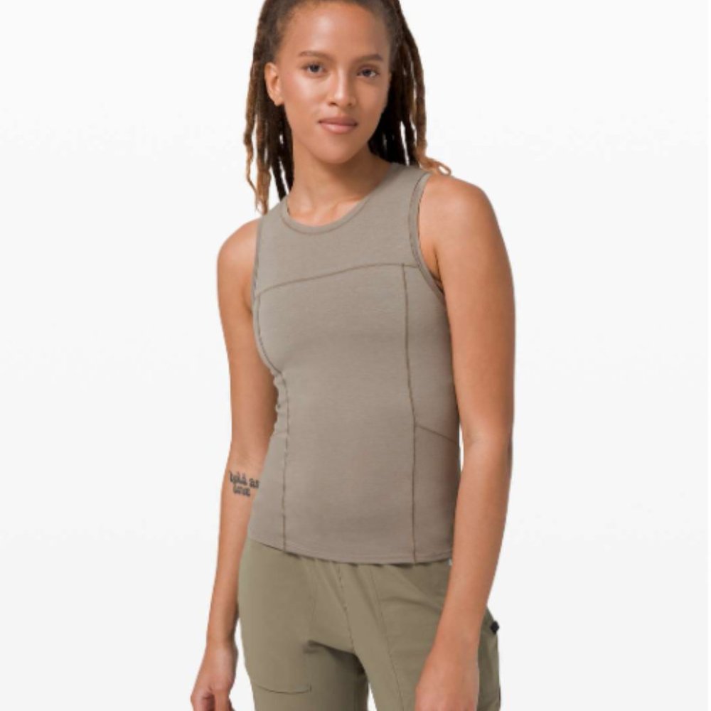 ***NWT Lululemon The Lab Sarala Tank (Iron Grey)***